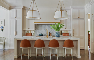 A kitchen design showcased in The Joy of Home book by Ashley Gilbreath