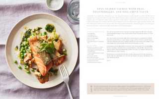 Pan-seared salmon recipe from Cook Beautiful by Athena Calderone