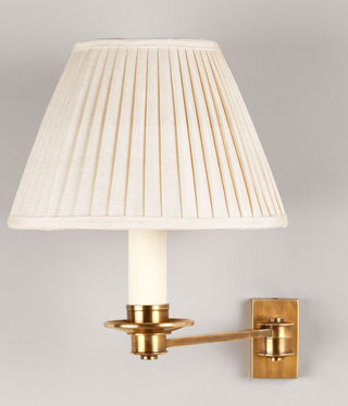 Library Single Arm Wall Light - Brass