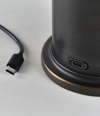 Enborne Rechargeable Table Lamp - Bronze