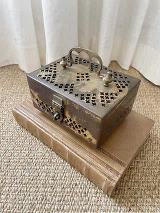 Antique Brass Box