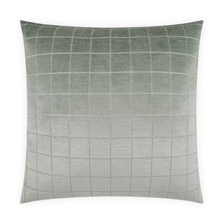 Camden Check Pillow - Glacier
