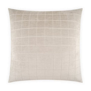 Camden Check Pillow - Linen