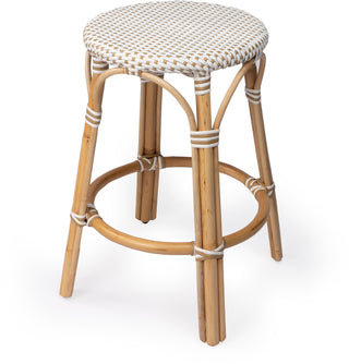 Rattan Round 24" Counter Stool