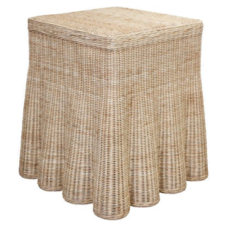 Scallop Square Side Table