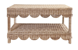 Coco Scalloped Coffee Table
