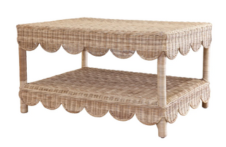 Coco Scalloped Coffee Table