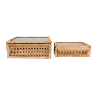 Rattan Display Box - Large