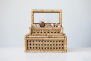 Rattan Display Box - Large